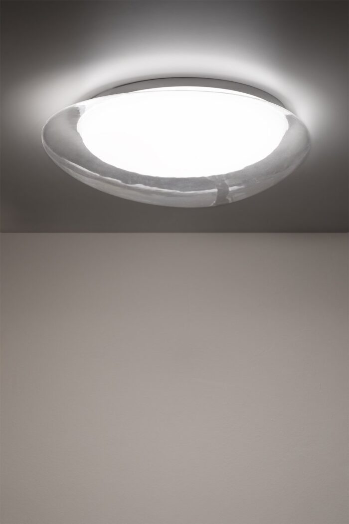 Lampada da Soffitto a LED in Metacrilato e Metallo Salaviza - immagine 2