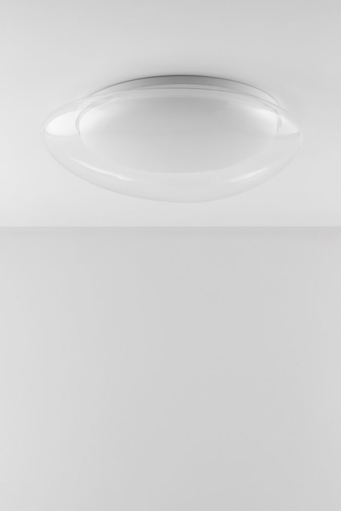 Lampada da Soffitto a LED in Metacrilato e Metallo Salaviza - immagine 3