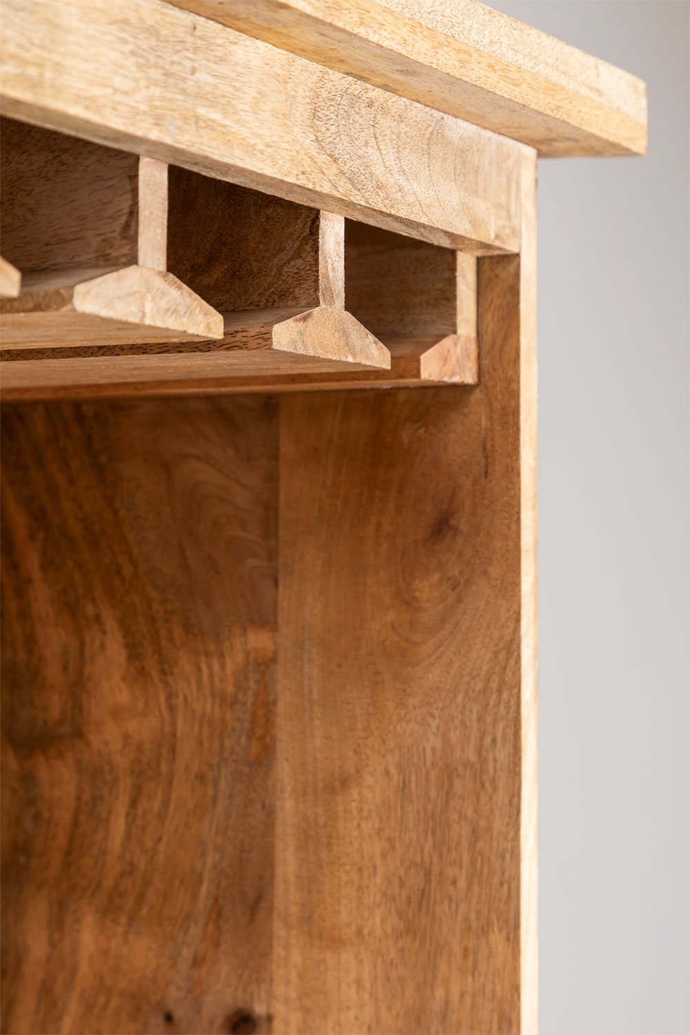 Credenza Uain in legno di mango con 2 cassetti