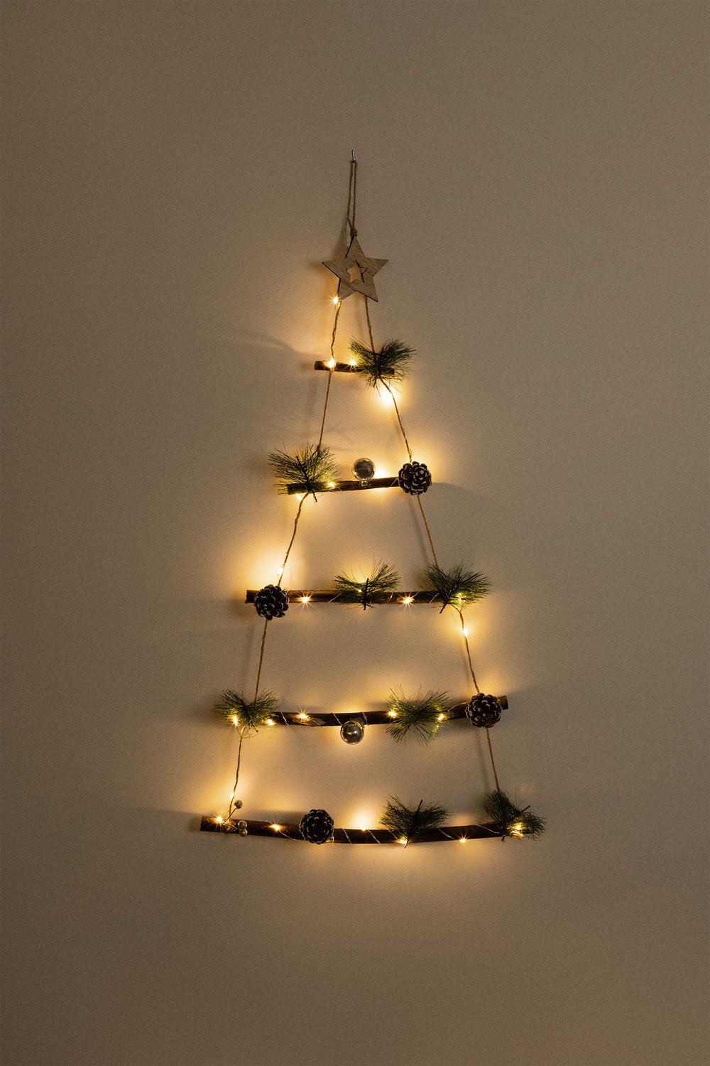 Albero di Natale da parete LED Iber