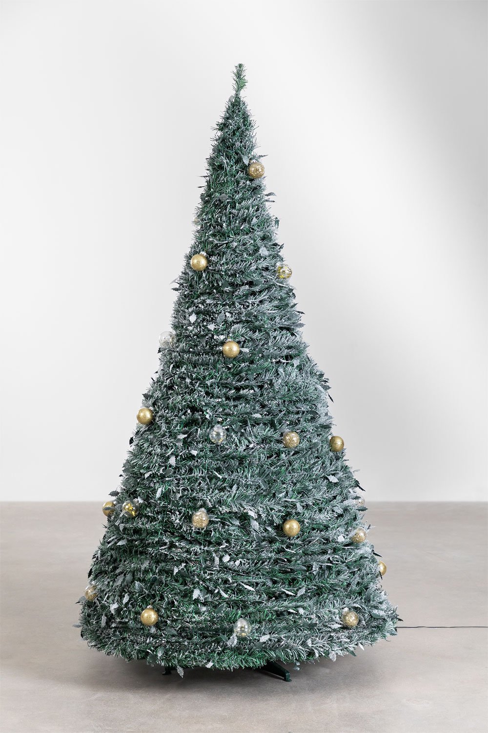 Albero di Natale pieghevole con luci LED Taimy