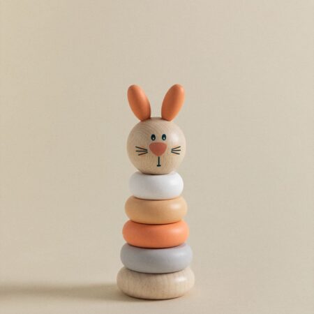 Anelli di legno impilabili Bungo Kids