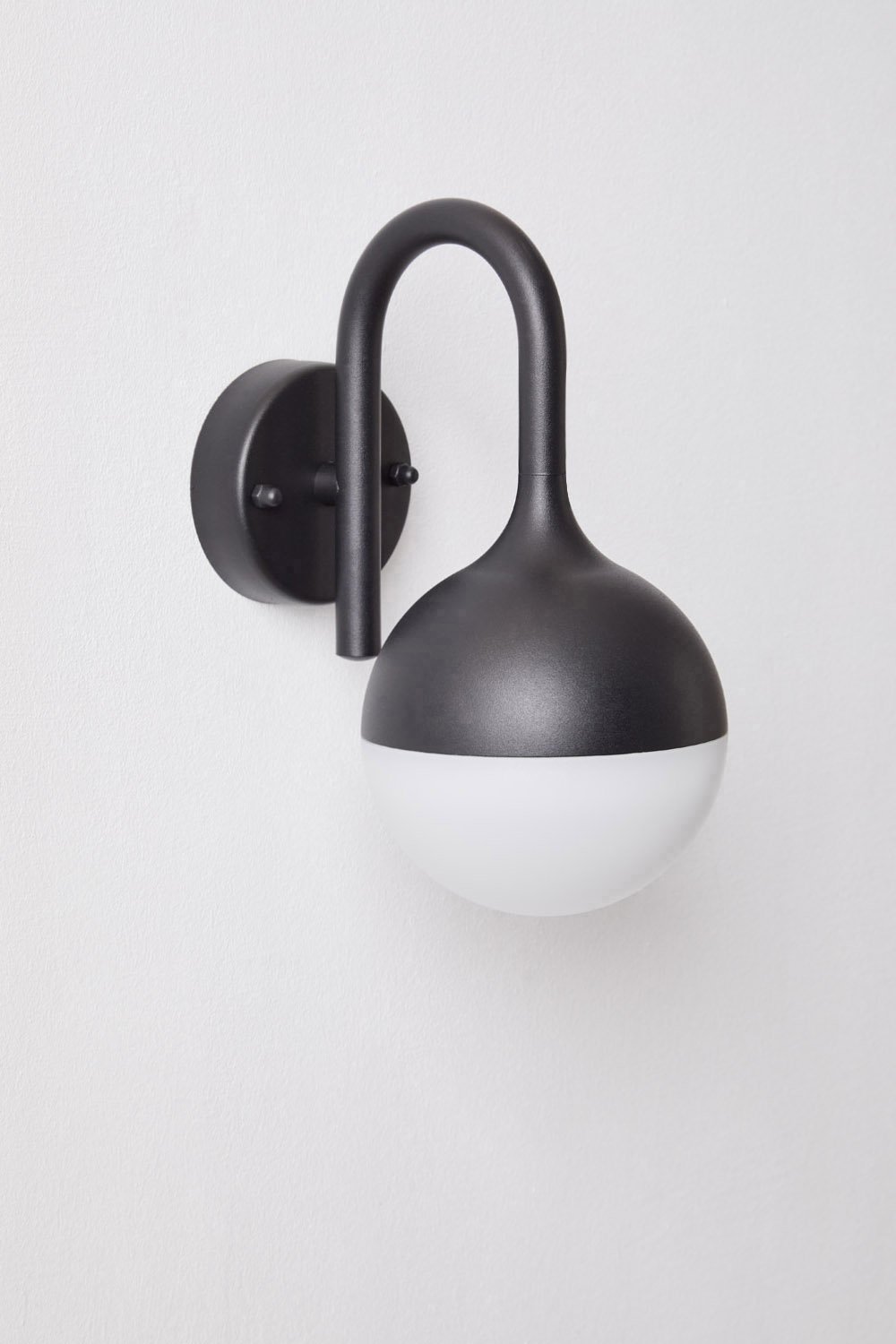 Lampada da parete a LED da esterno Uveron in alluminio