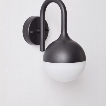 Lampada da parete a LED da esterno Uveron in alluminio
