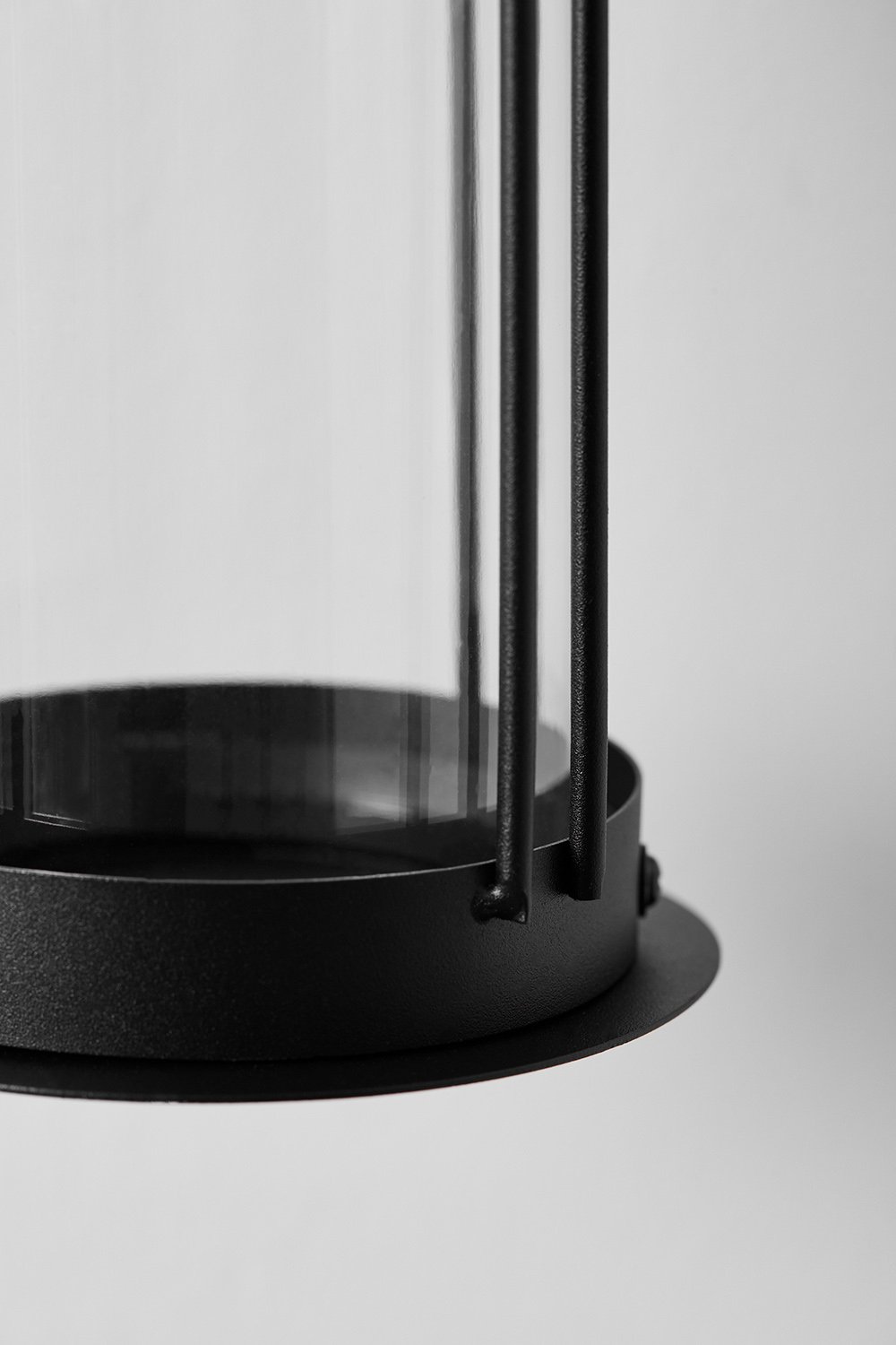 Lampada da parete per esterno Tolira in acciaio inox