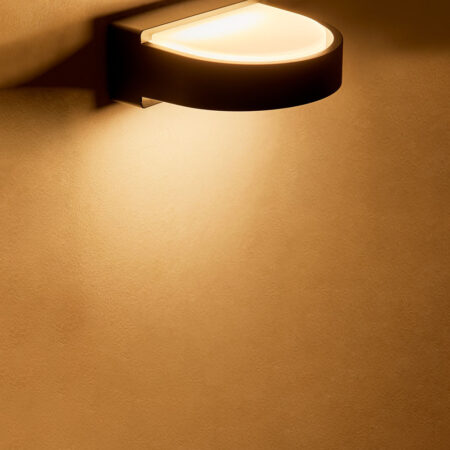 Lampada da parete a LED da esterno Uveria in alluminio