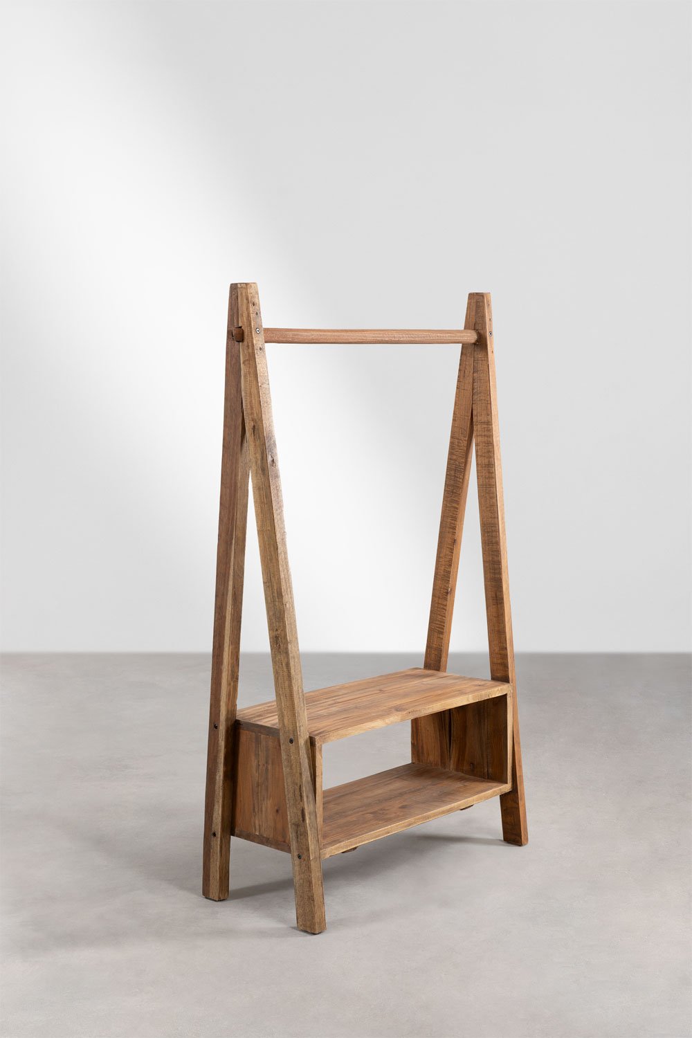 Appendiabiti in legno riciclato Arcieh
