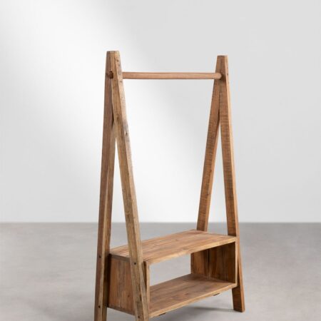Appendiabiti in legno riciclato Arcieh