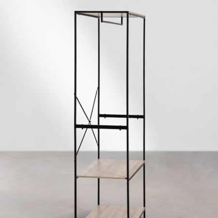 Appendiabiti in Legno e Metallo Baxter