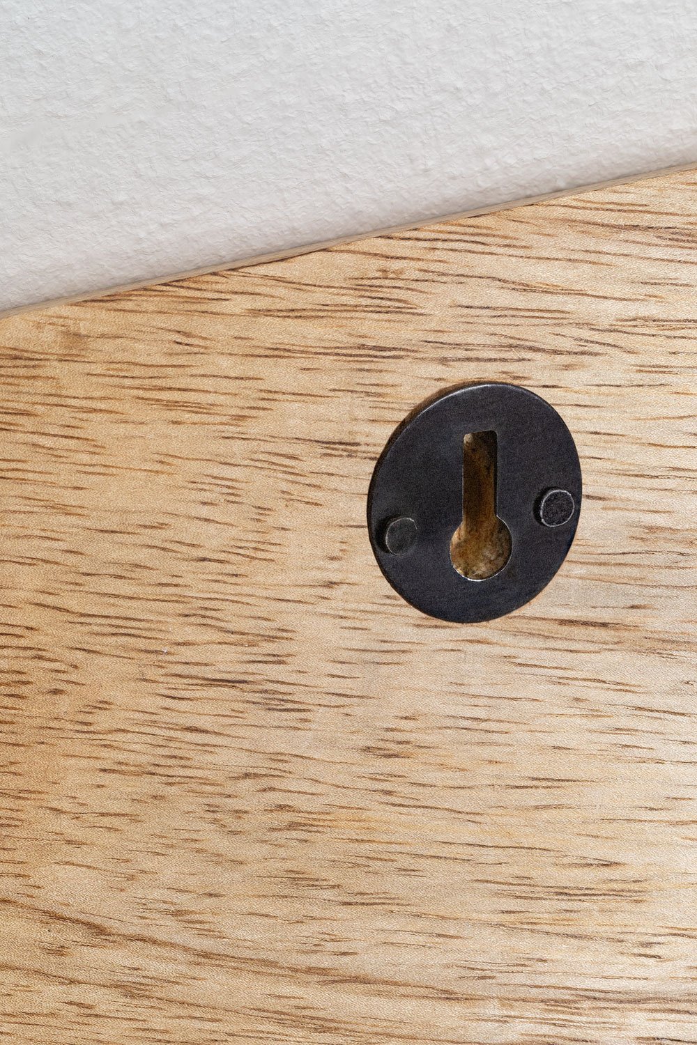Appendiabiti da parete Bouran in legno di mango