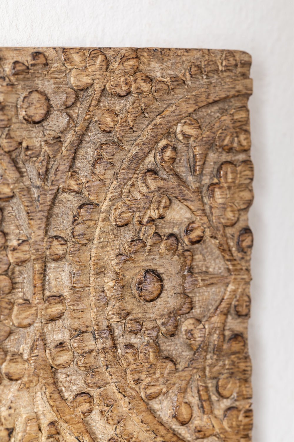 Appendiabiti da parete in legno Nanup
