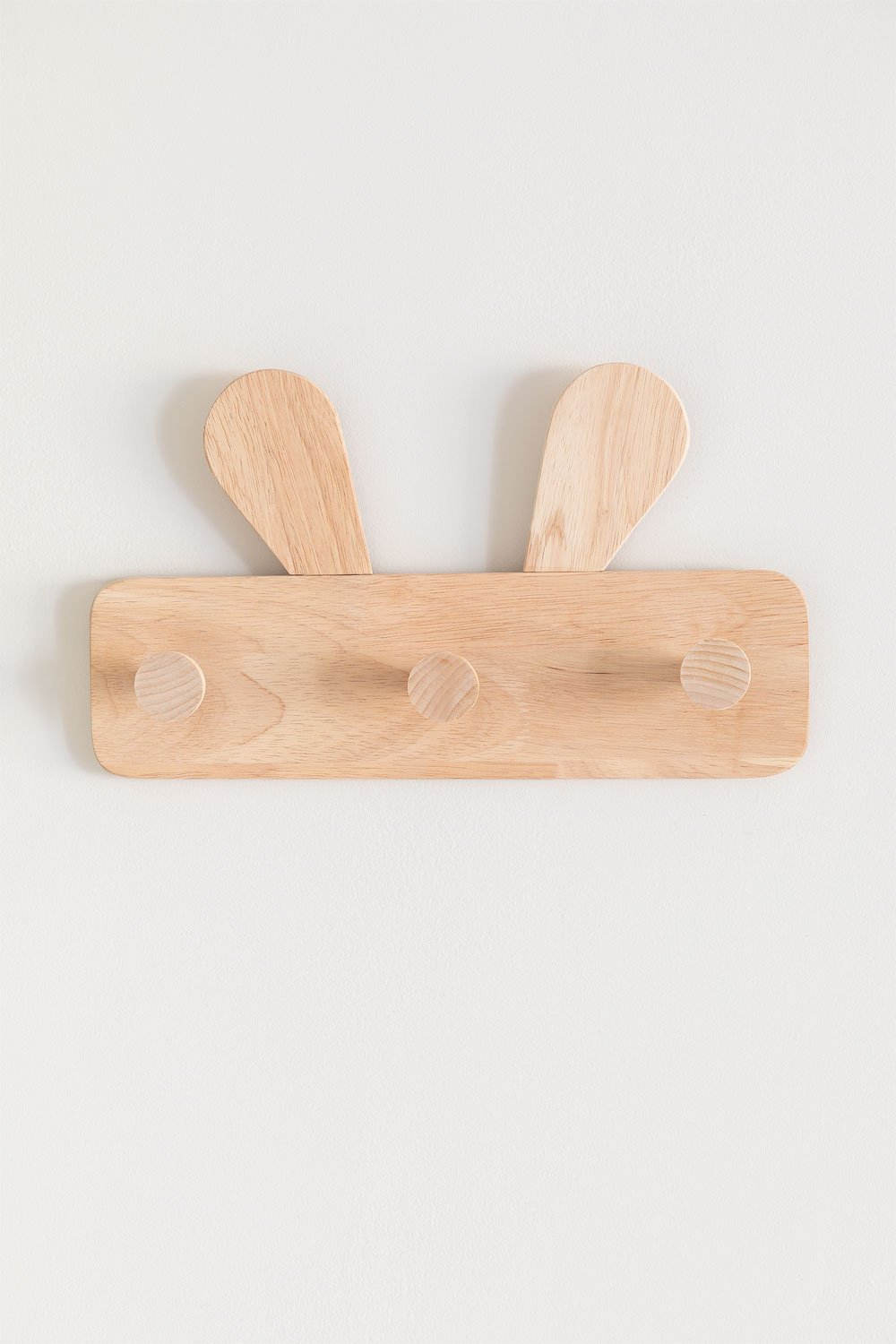 Appendiabiti da parete in legno Buny Style Kids