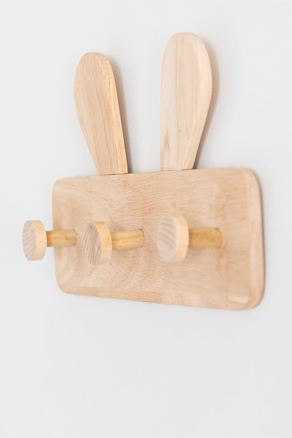 Appendiabiti da parete in legno Buny Style Kids