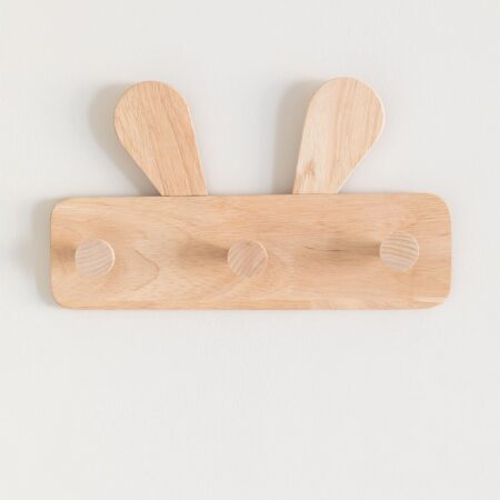 Appendiabiti da parete in legno Buny Style Kids
