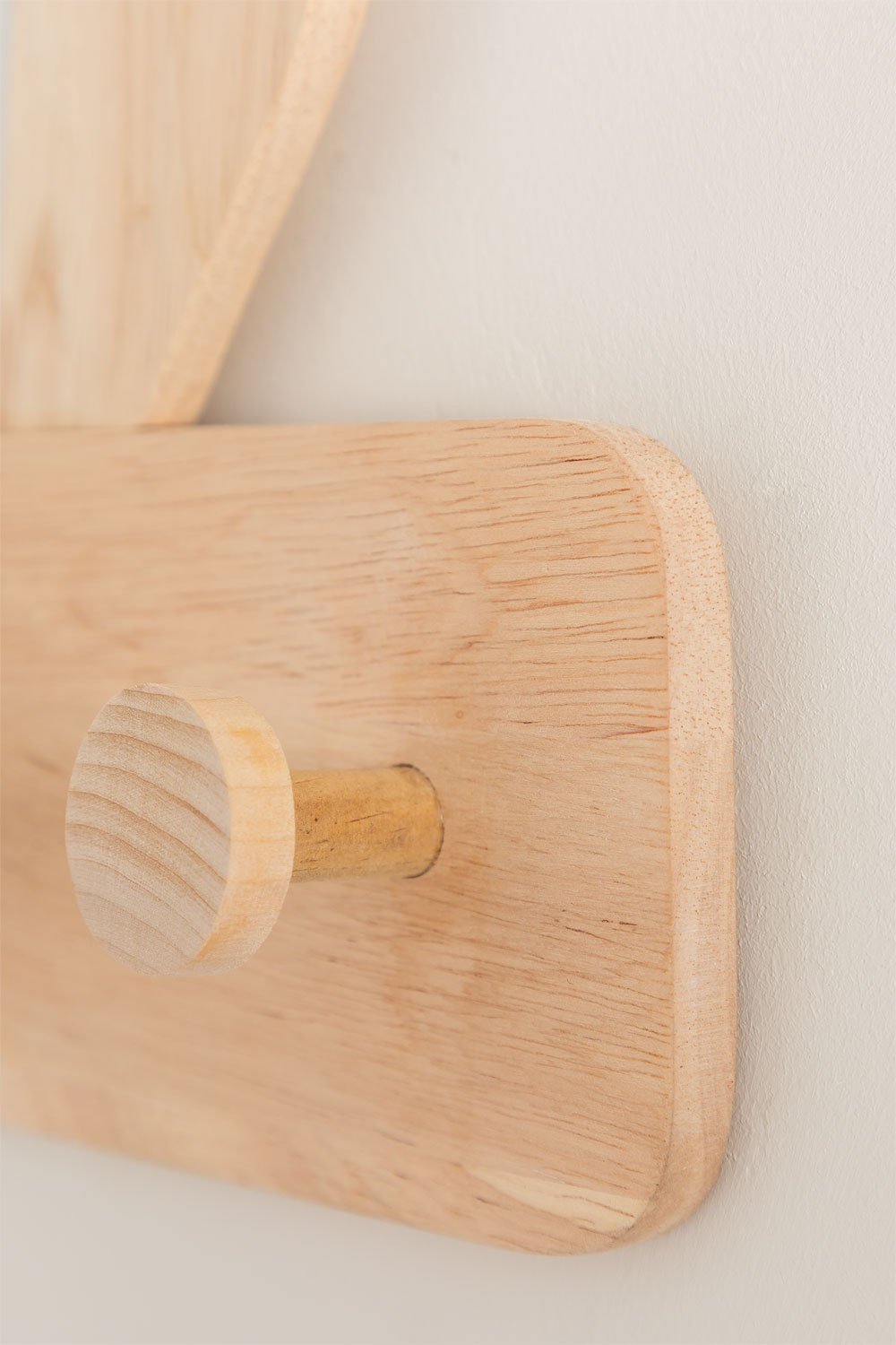 Appendiabiti da parete in legno Buny Style Kids