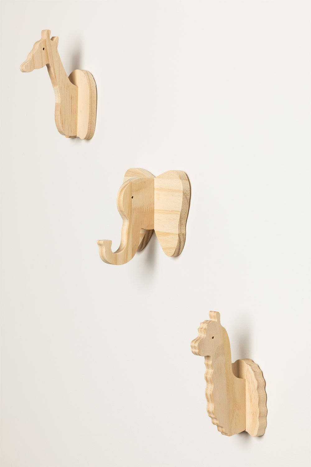 Appendiabiti da parete in legno Pypa Kids