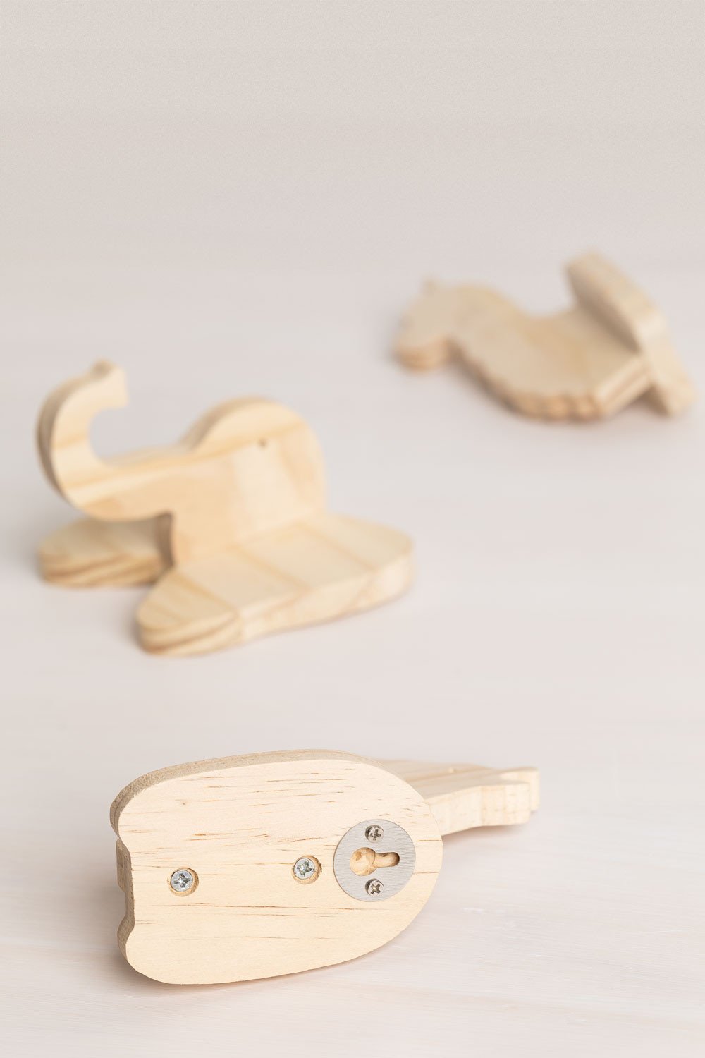 Appendiabiti da parete in legno Pypa Kids