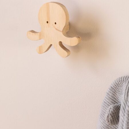 Appendiabiti da parete in legno Pol Kids