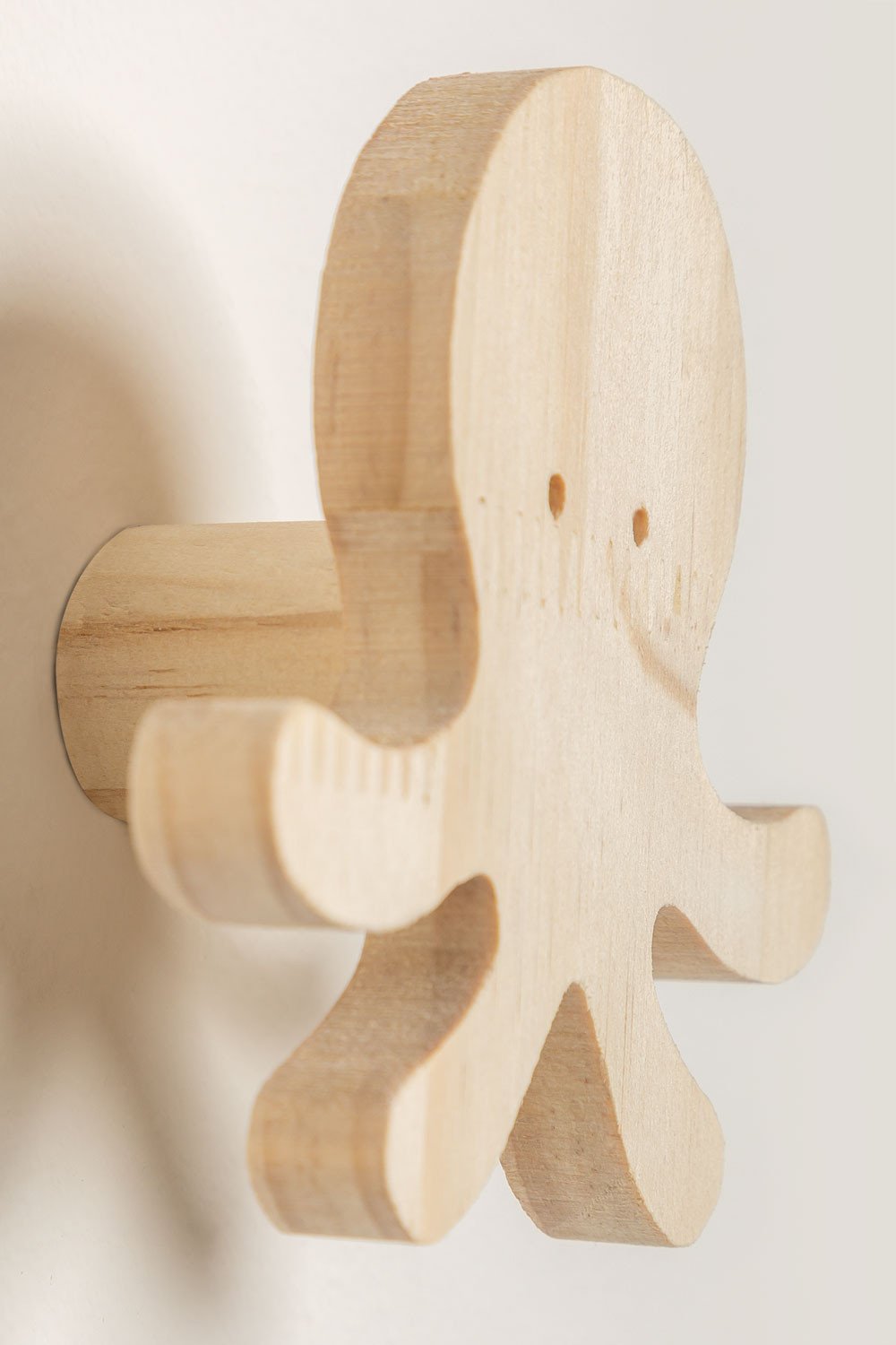 Appendiabiti da parete in legno Pol Kids