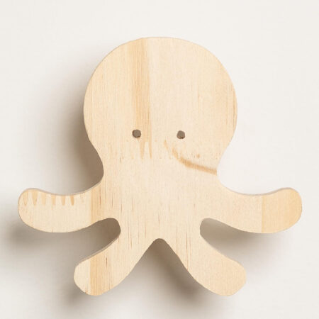 Appendiabiti da parete in legno Pol Kids