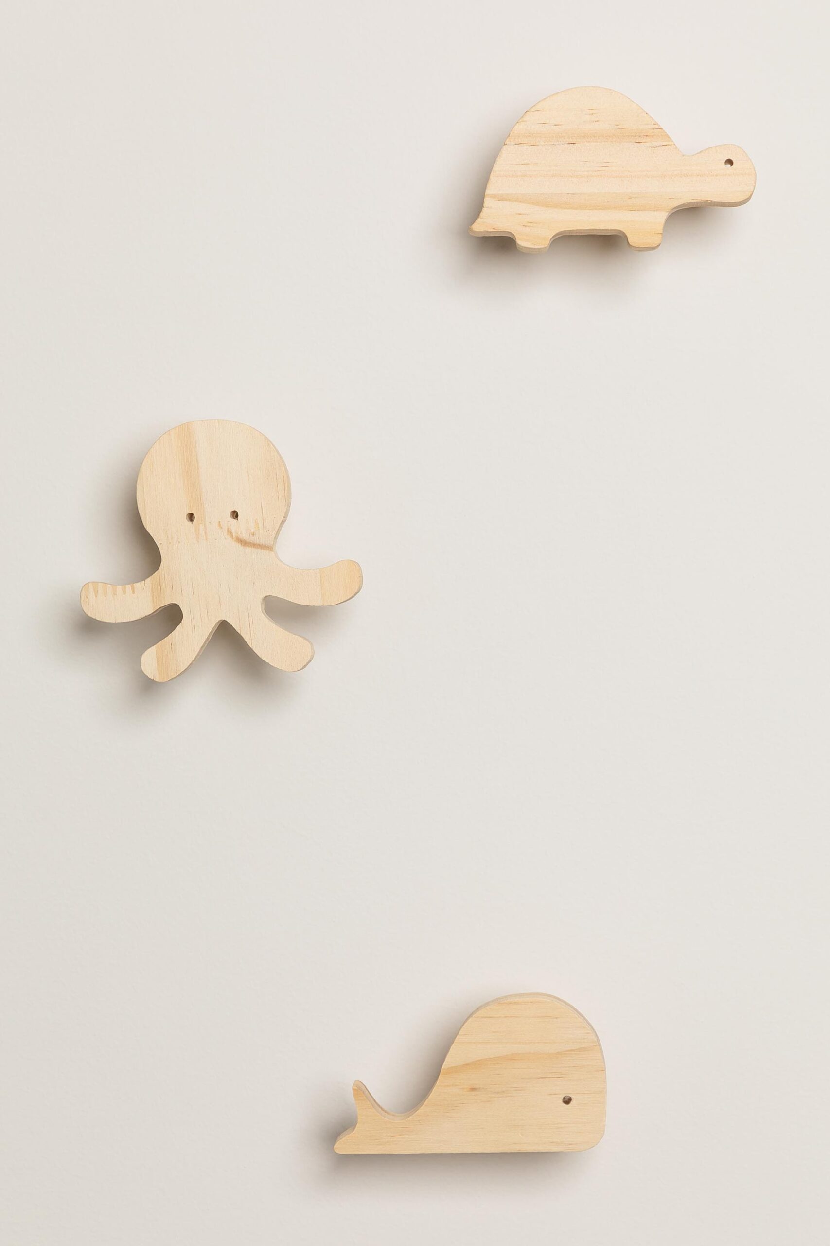 Appendiabiti da parete in legno Pol Kids