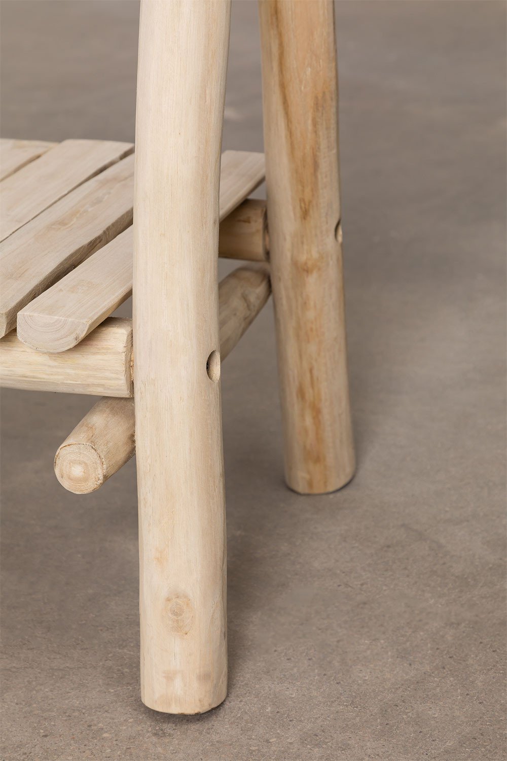 Appendiabiti in legno di teak Fadyla