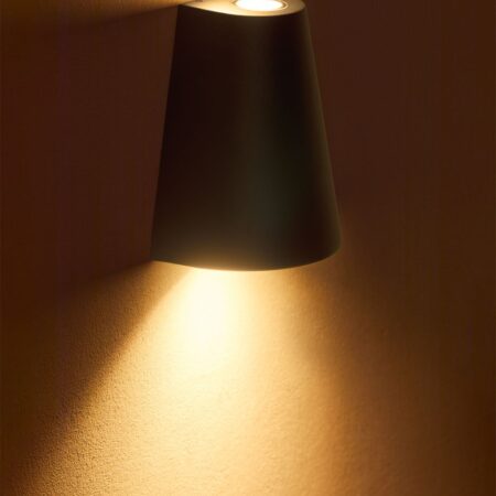 Applique da esterno in alluminio con 2 punti luce Sivon