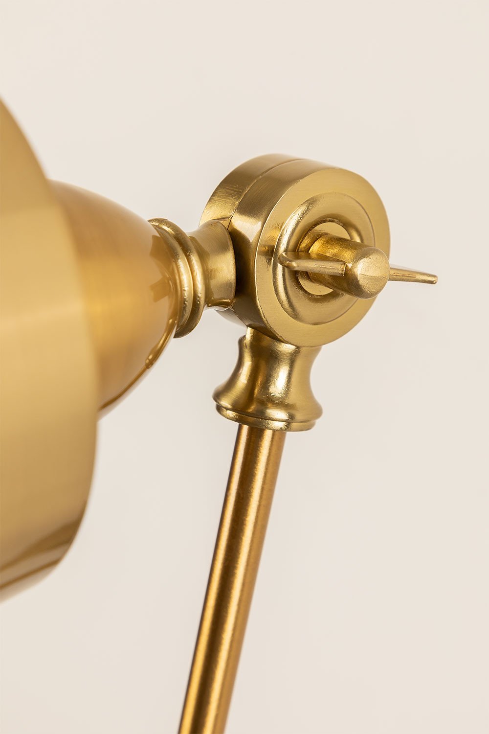 Lampada da parete in ferro Floy Gold