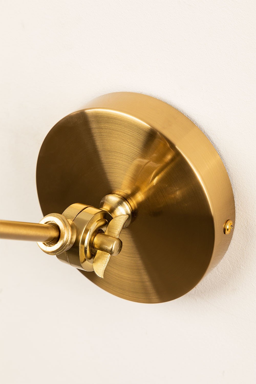 Lampada da parete in ferro Floy Gold