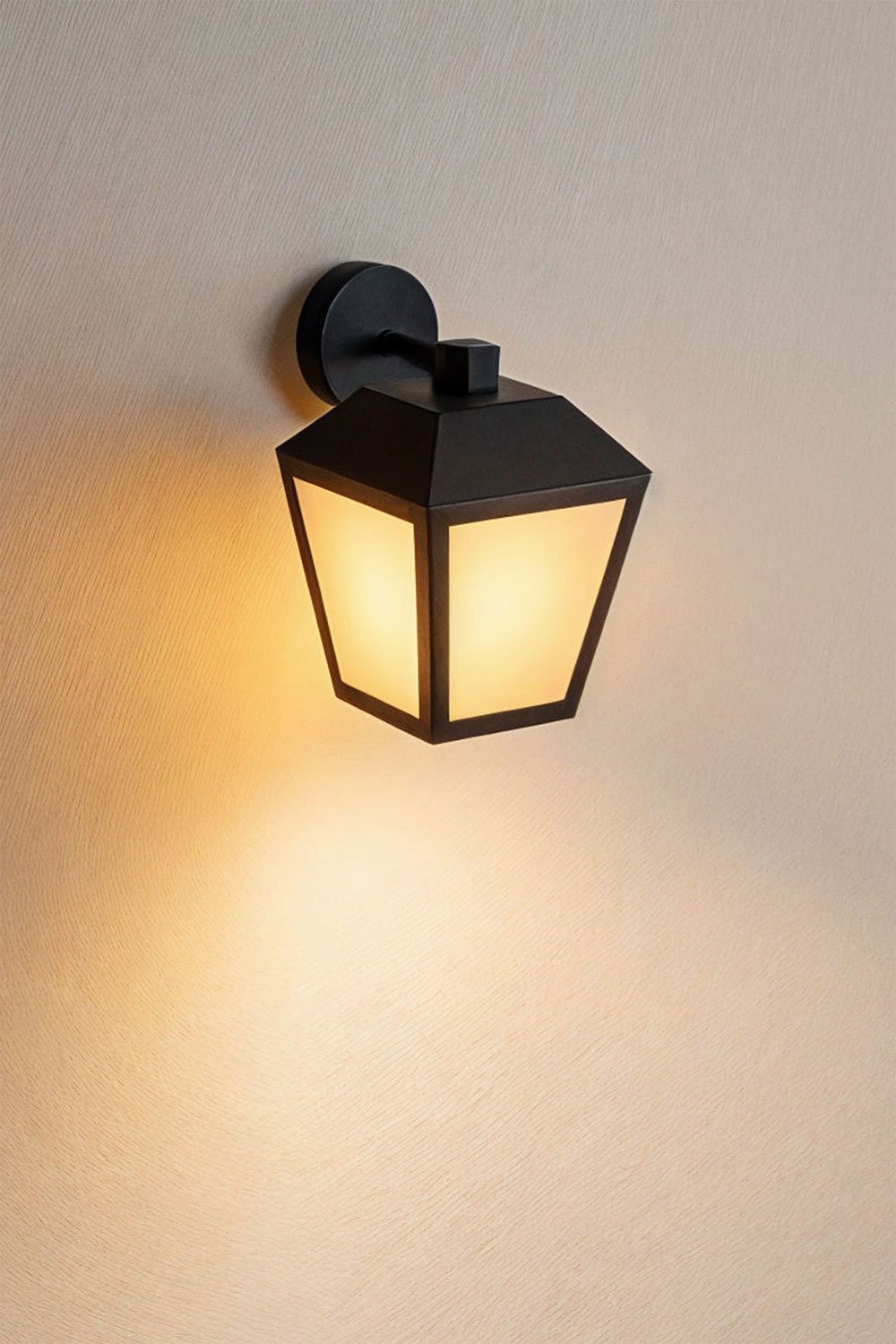 Lampada da parete a LED da esterno Yalven in alluminio