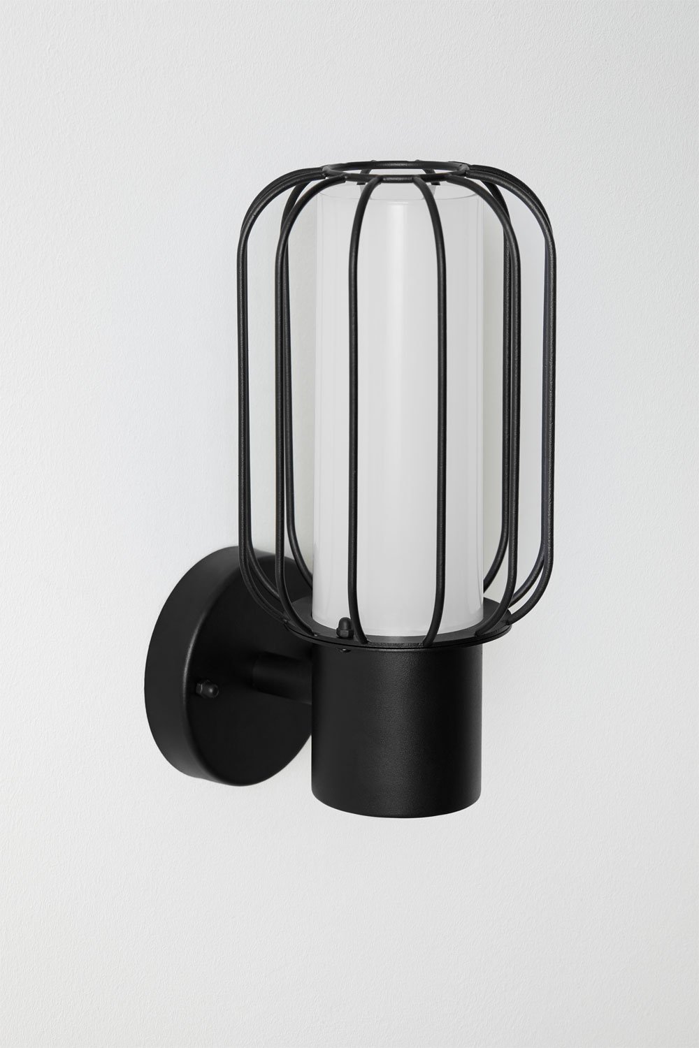 Lampada da parete per esterno Arveta in acciaio inox