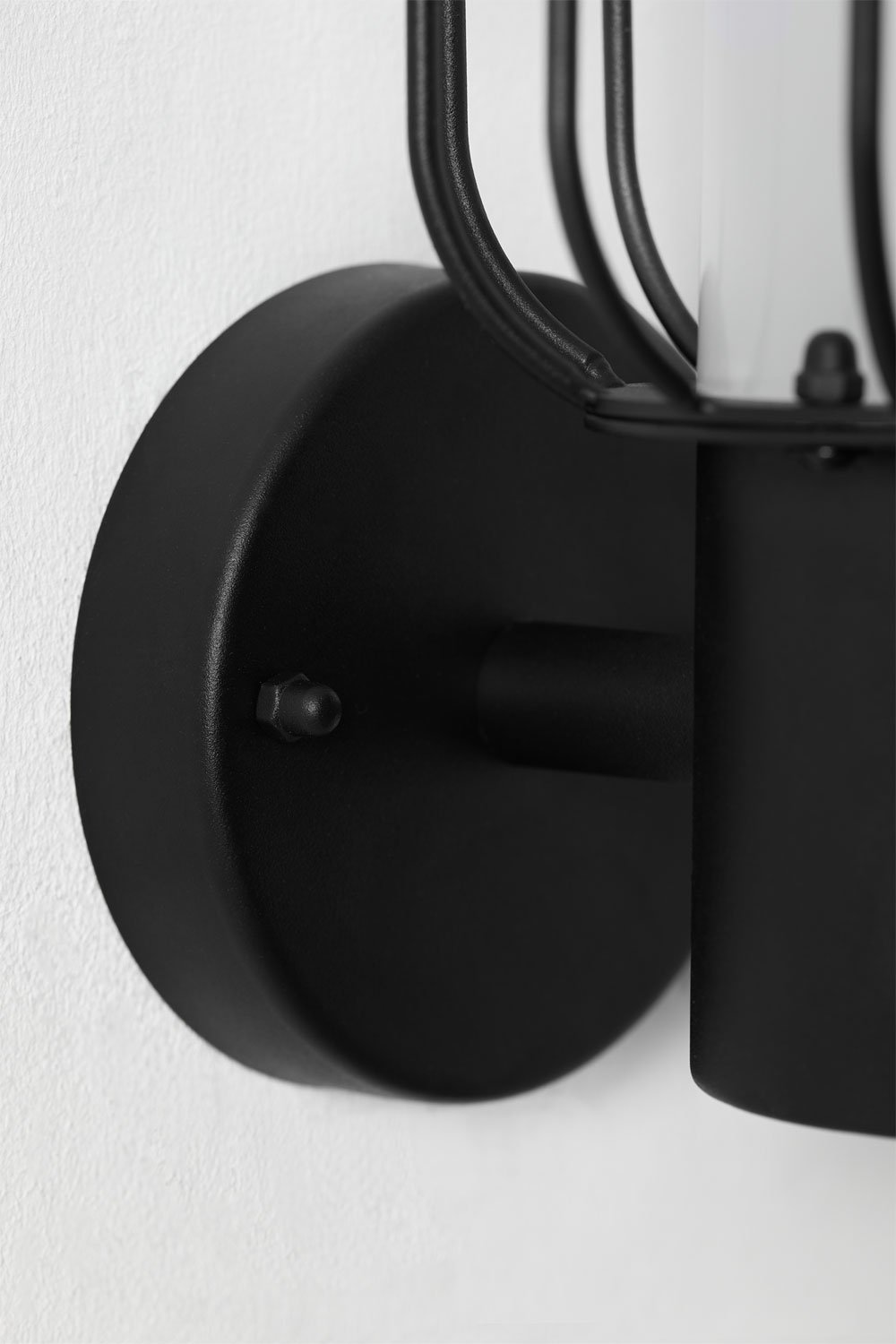 Lampada da parete per esterno Arveta in acciaio inox
