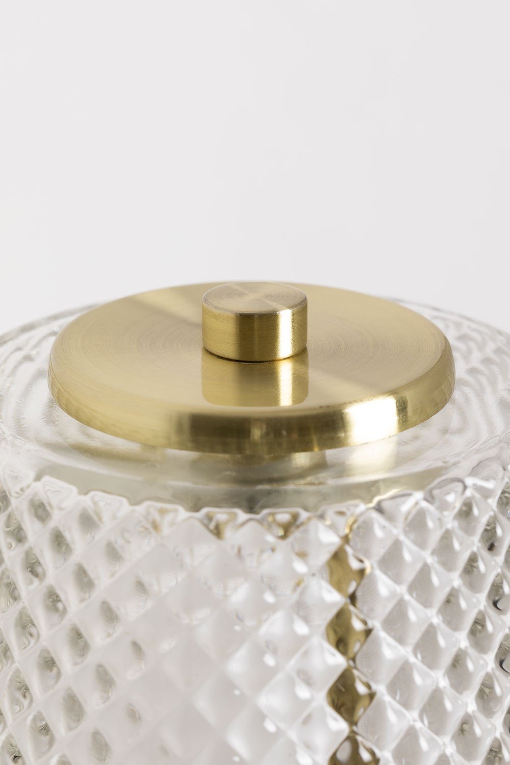 Lampada da parete Taylor in ferro e vetro