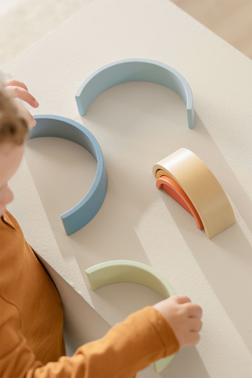 Arcobaleno in legno Wouty Kids