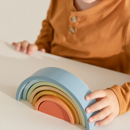 Arcobaleno in legno Wouty Kids