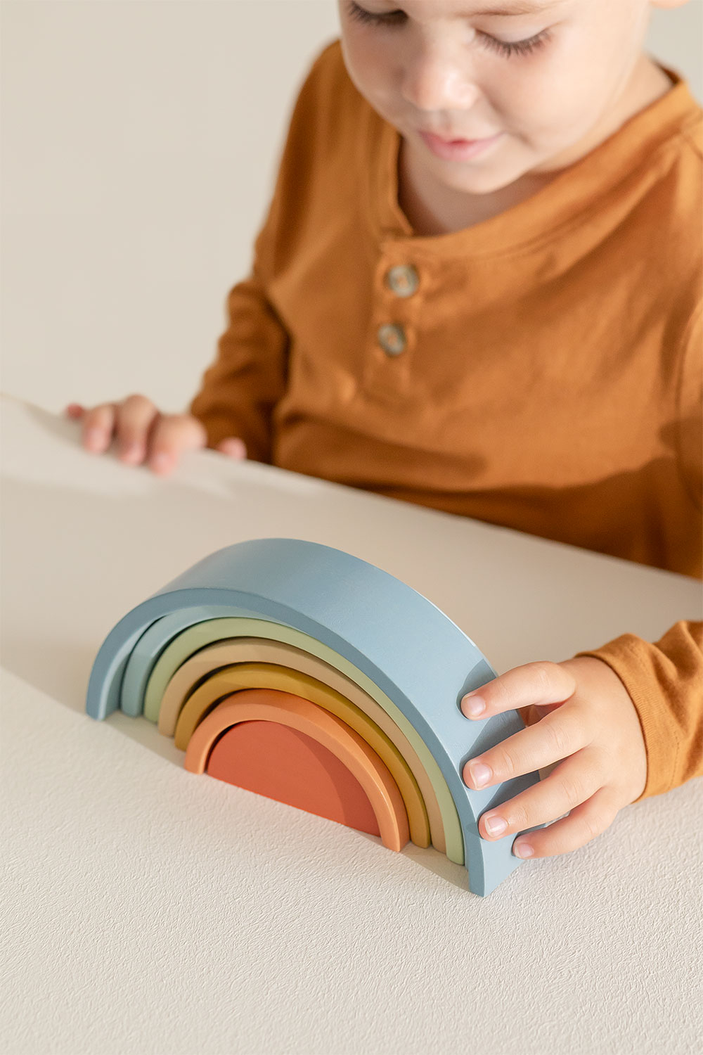 Arcobaleno in legno Wouty Kids