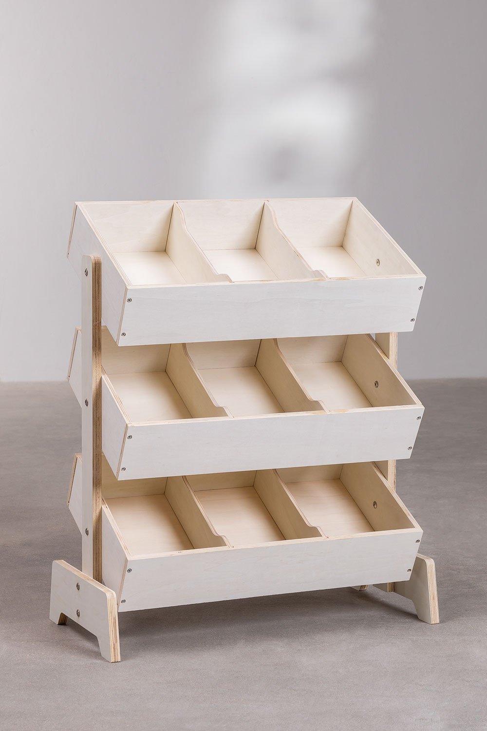 Armadio portagiochi in legno Yerai Kids