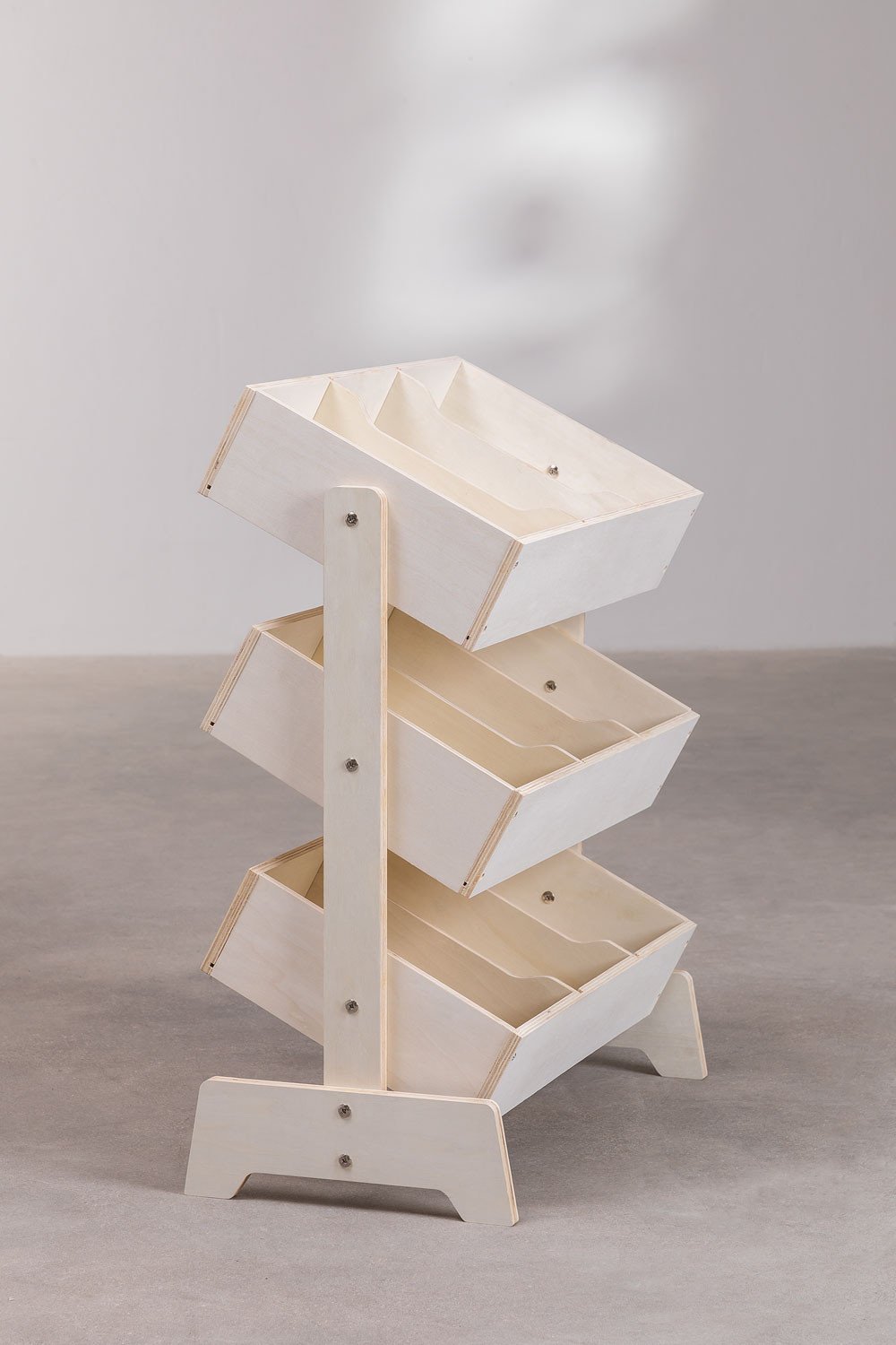 Armadio portagiochi in legno Yerai Kids