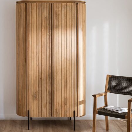 Armadio Analis in legno di mango