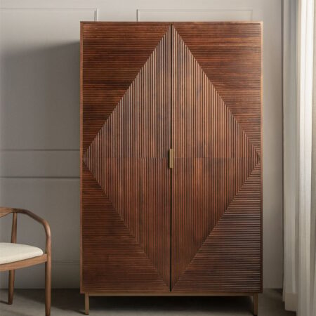 Armadio in legno di mango Baty