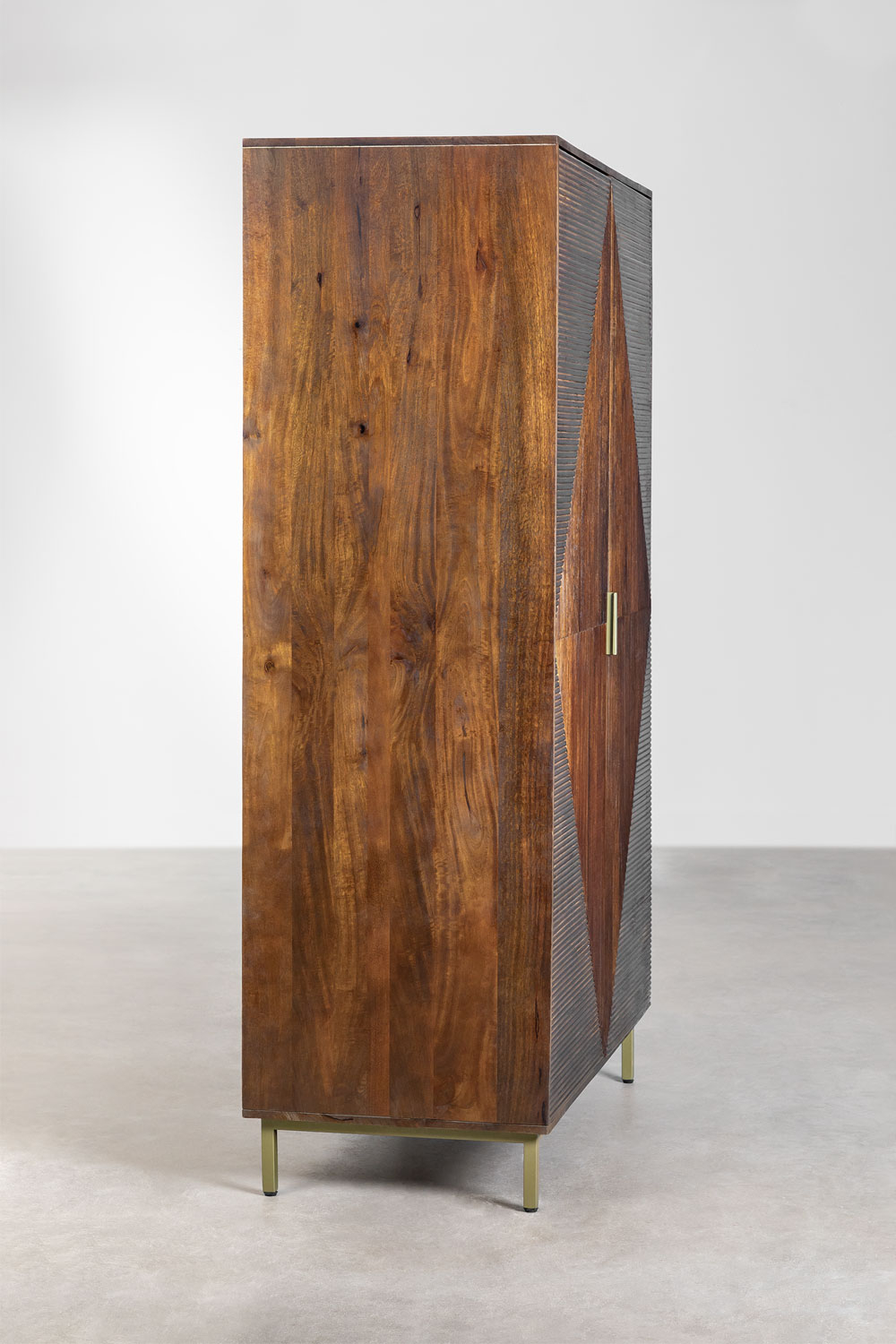 Armadio in legno di mango Baty