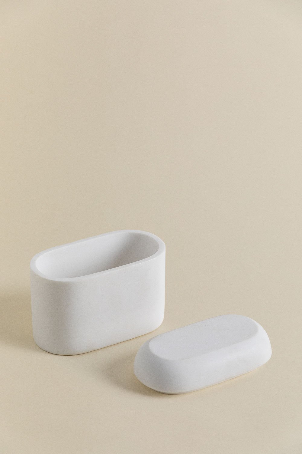 Barattolo con coperchio per bagno Veranne
