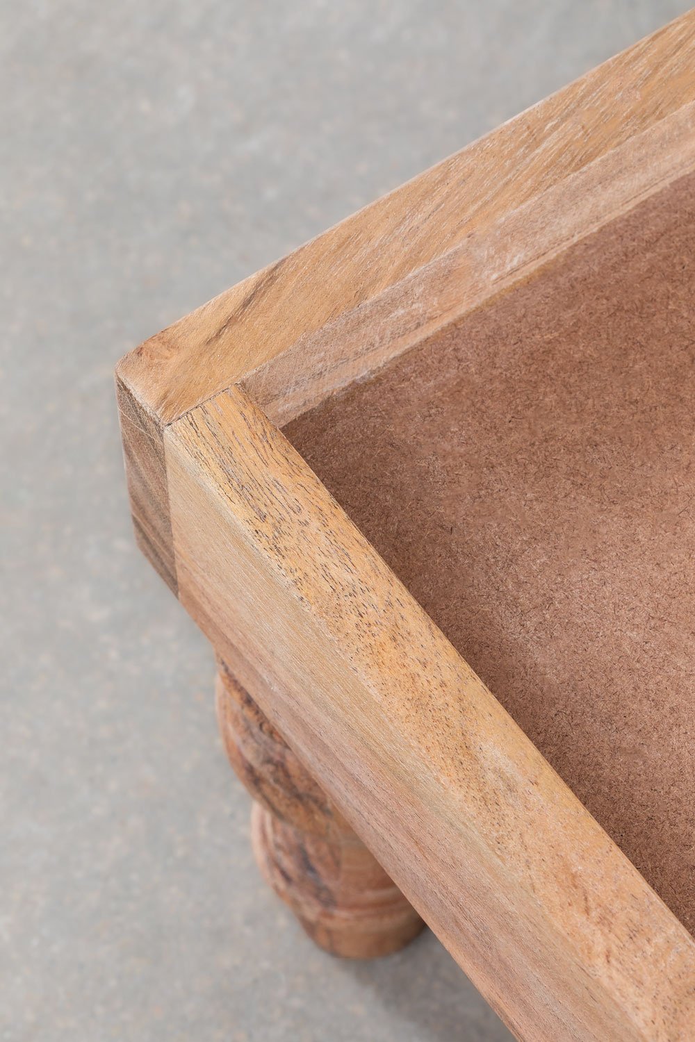 Base per Divano Componibile in Legno di Acacia Dhel Design