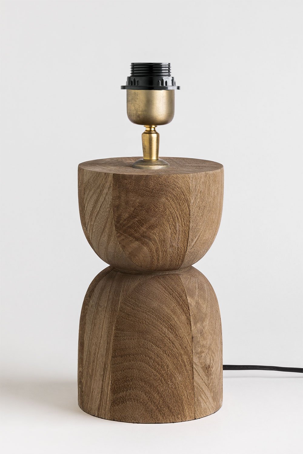 Base per lampada da tavolo Diniz in legno di mango