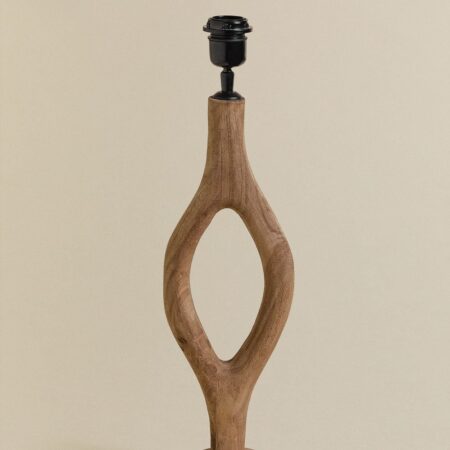 Base per lampada da tavolo ↑45 cm in legno di mango Gracia