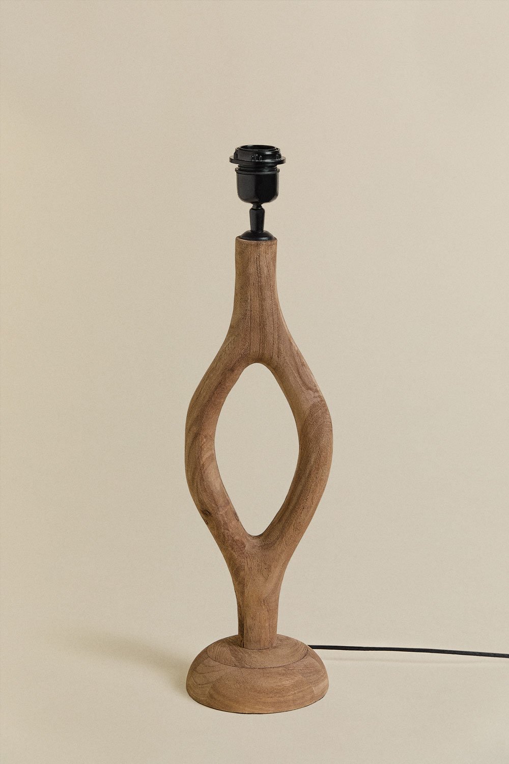 Base per lampada da tavolo ↑45 cm in legno di mango Gracia