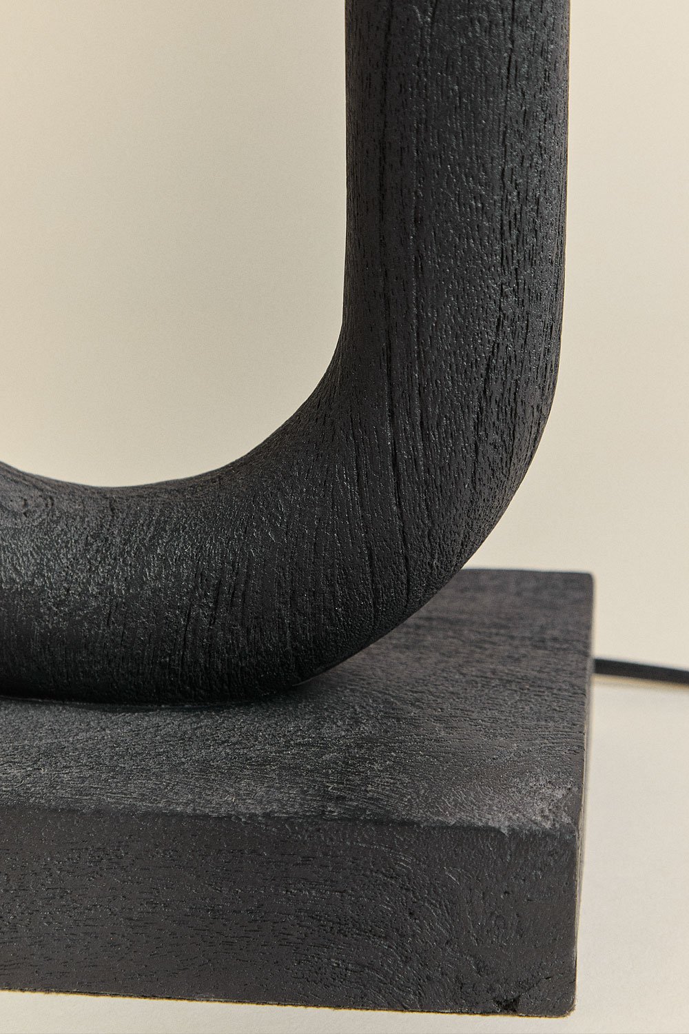Base per lampada da tavolo ↑45 cm in legno di mango Tiberia