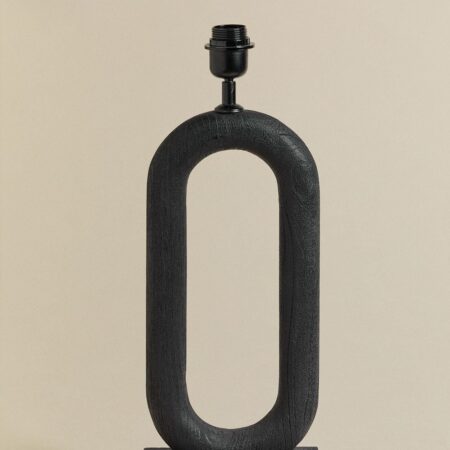 Base per lampada da tavolo ↑45 cm in legno di mango Tiberia