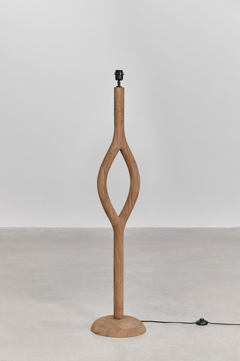 Base per lampada da terra ↑130 cm in legno di mango Gracia