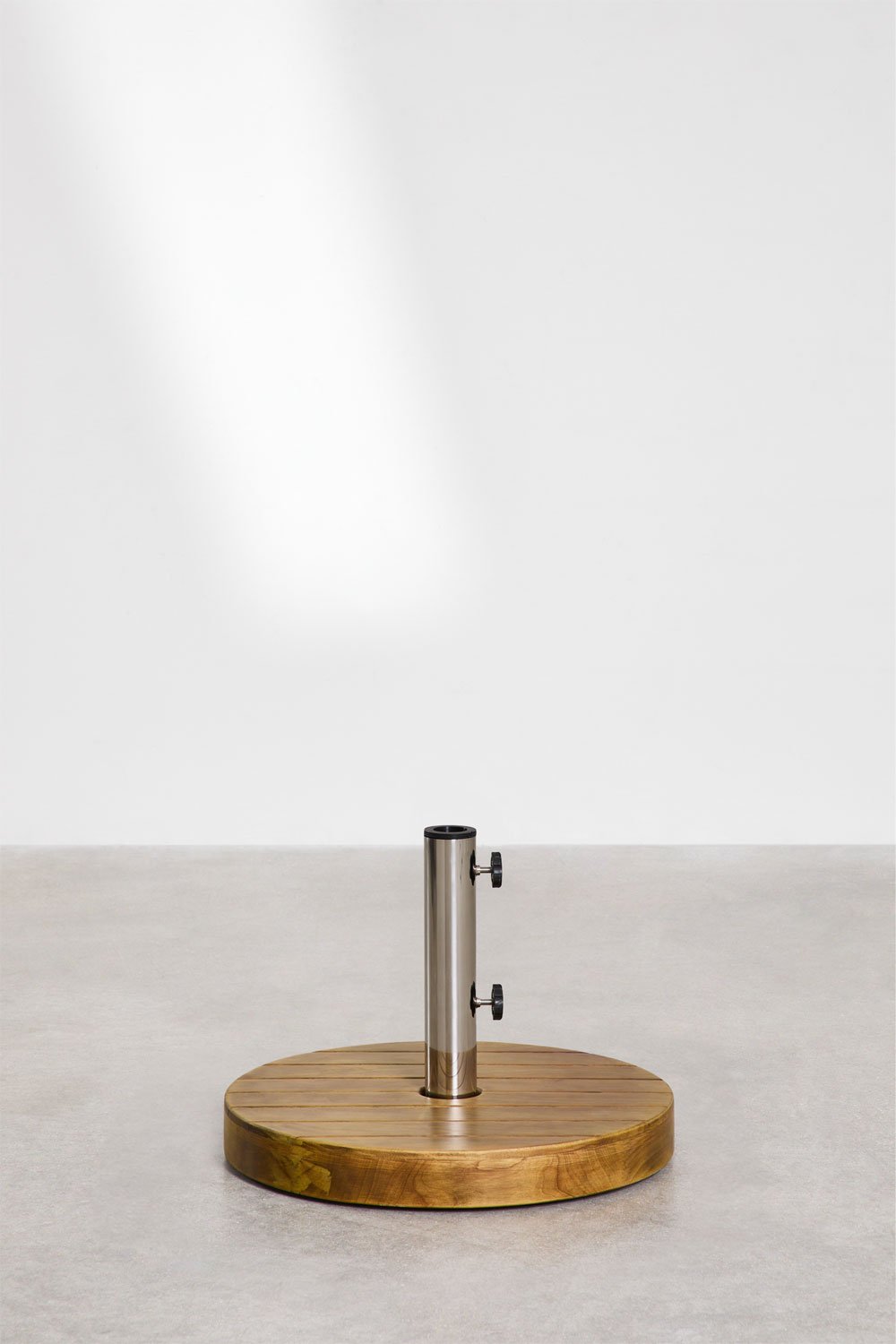 Base per ombrellone rotonda Ø50 cm in legno Canco